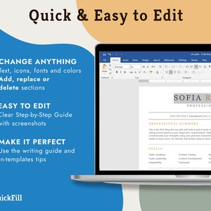 ATS Friendly Resume, ATS Optimized Resume Template, ATS Resume Template Google Docs