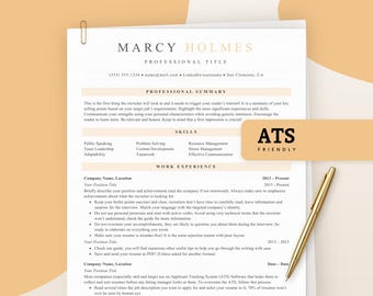 ATS Resume Template for Word, ATS Friendly Resume Template, Cv Template Simple, Lebenslauf Vorlage, Resume Template, ATS Cv Resume Template