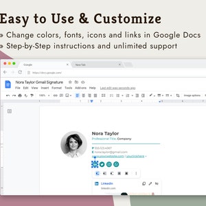 best gmail email signature template, teacher email signature template