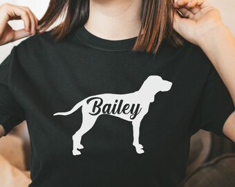Camisa Bluetick Coonhound, Camisa Bluetick Coonhound personalizada, Camisa Bluetick Coonhound para mãe de cachorro, Presentes para mãe de cachorro Bluetick Coonhound, Camiseta Coonhound