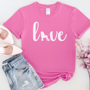 Poodle T-shirt, Poodle Shirt, Poodle Tee, Poodle Dog Mom Shirt, Poodle Gifts, Poodle Dog Mom Gifts