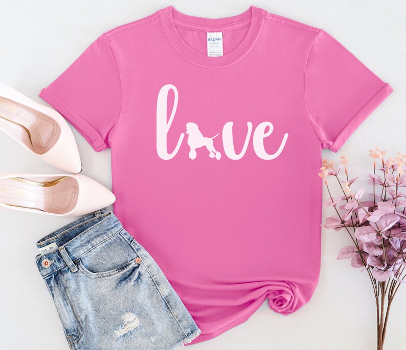 Poodle T-shirt, Poodle Shirt, Poodle Tee, Poodle Dog Mom Shirt, Poodle Gifts, Poodle Dog Mom Gifts