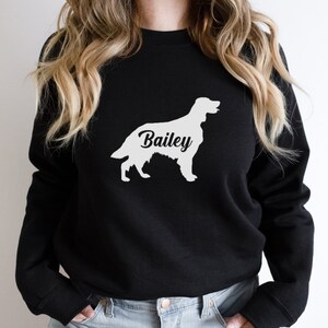 English Setter Sweatshirt, Custom English Setter Sweatshirt, Personalized English Setter Sweatshirt, English Setter Gifts
