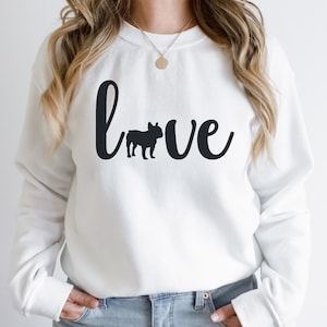 French Bulldog Sweatshirt, French Bulldog Sweater, French Bulldog Dog Mom Gifts, French Bulldog Gifts