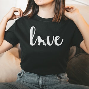 Poodle T-shirt, Poodle Shirt, Poodle Tee, Poodle Dog Mom Shirt, Poodle Gifts, Poodle Dog Mom Gifts