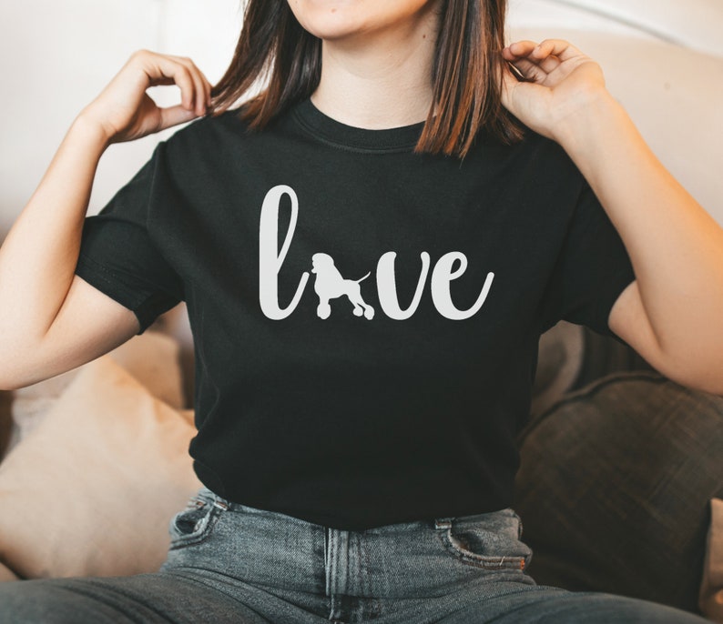 Poodle T-shirt, Poodle Shirt, Poodle Tee, Poodle Dog Mom Shirt, Poodle Gifts, Poodle Dog Mom Gifts