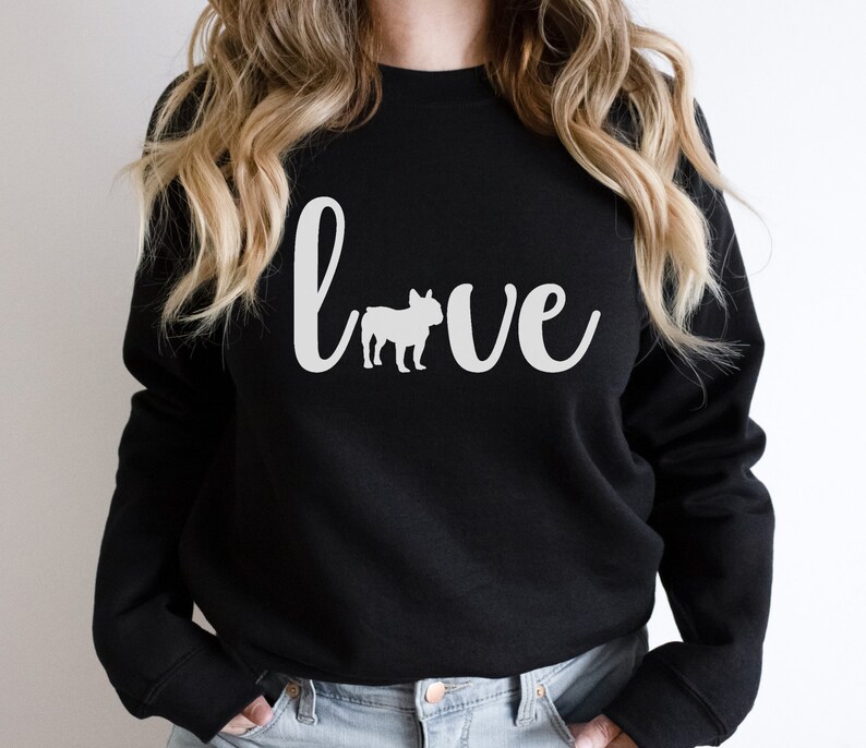 French Bulldog Sweatshirt, French Bulldog Sweater, French Bulldog Dog Mom Gifts, French Bulldog Gifts