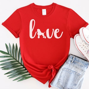 Poodle T-shirt, Poodle Shirt, Poodle Tee, Poodle Dog Mom Shirt, Poodle Gifts, Poodle Dog Mom Gifts