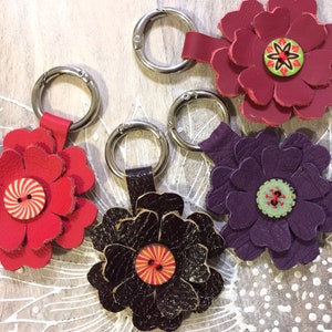 Abalorio de bolso para bolso Abalorio de flor de cuero para bolso Abalorio de bolso Abalorios de bolso Abalorio de flor para bolso Abalorio de cuero para bolso
