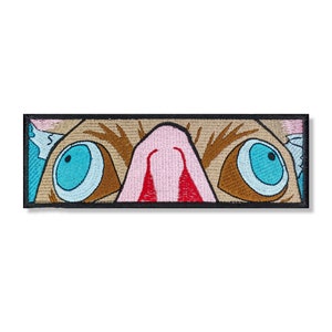 Anime Manga Eyes Embroidered Patch