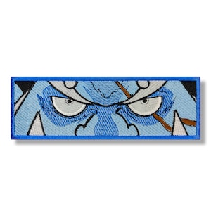 Anime Manga Eyes Embroidered Patch