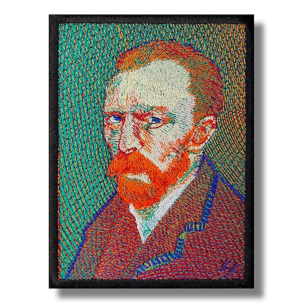 Vincent Van Gogh Self Portrait Embroidered Patch