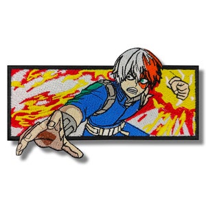 Anime Manga Embroidered Patch