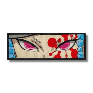 Anime Manga Eyes Embroidered Patch