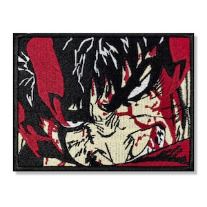 Broderad lapp för anime och manga