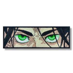 Anime Manga Eyes Embroidered Patch