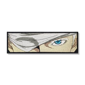 Anime Manga Eyes Embroidered Patch