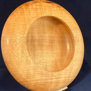 Handmade Maple Wooden Decorative Bowl.