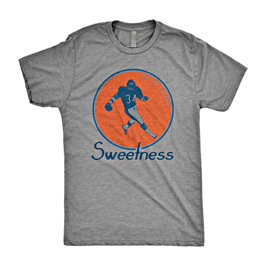Walter Payton Sweetness Chicago Bears Etsy