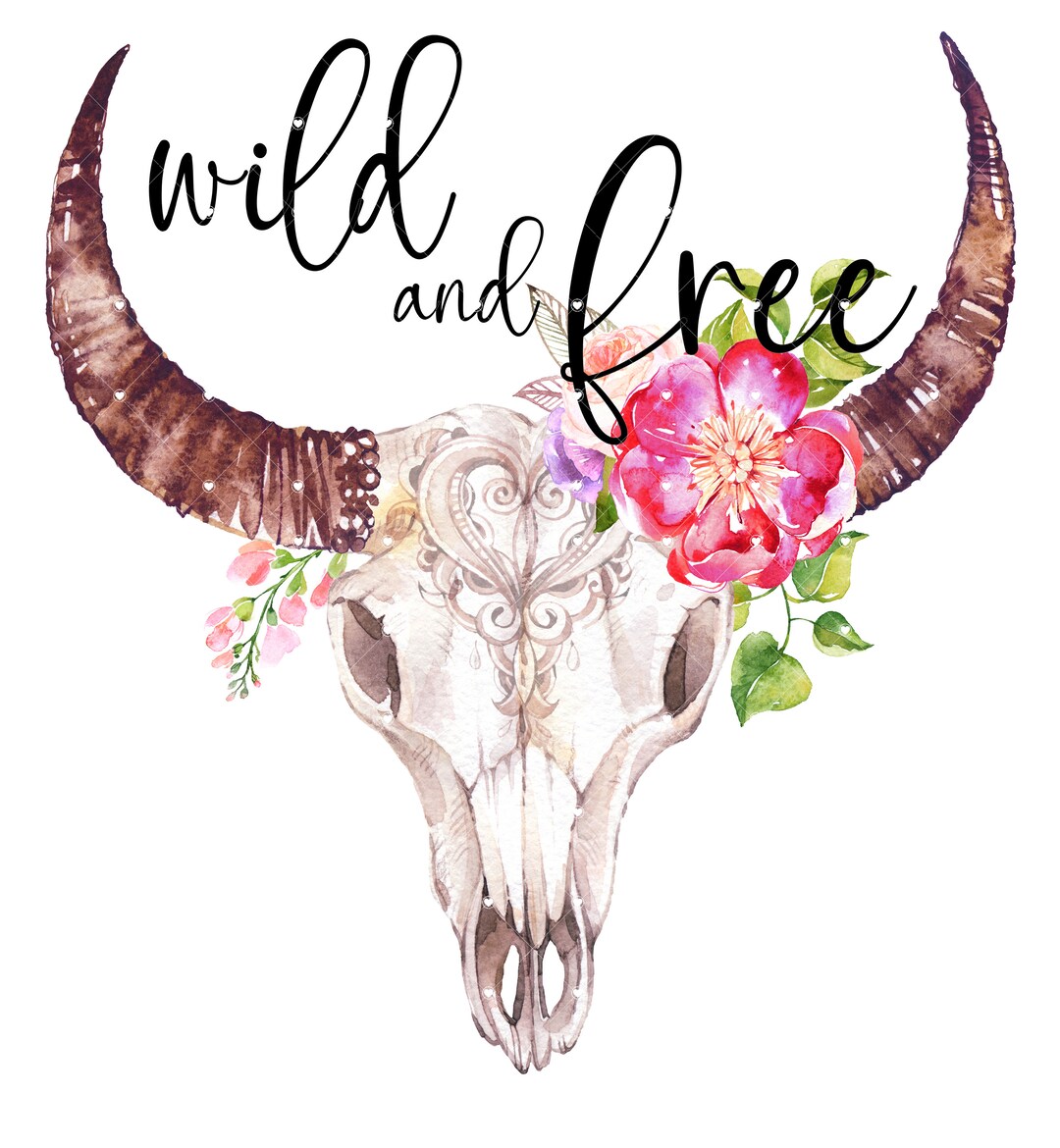 Wild and Free Ready to Press DTF and Sublimation Transfer - Etsy