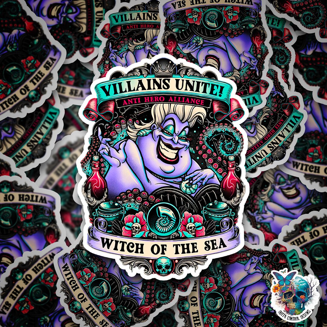Witch of the Sea Sticker - Etsy
