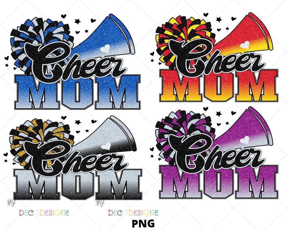 Cheer Mom Png Bundle, Cheer Life Png, Cheerleader Png Files ...