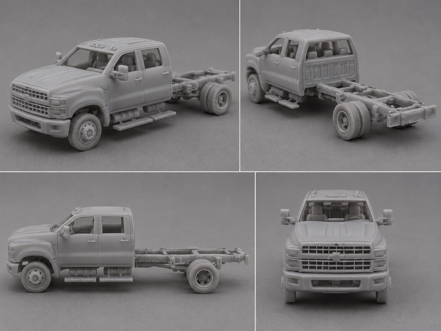 C Lab Model Kit 3D Printed Chevy 5500 Crew Cab Model Kit - Etsy