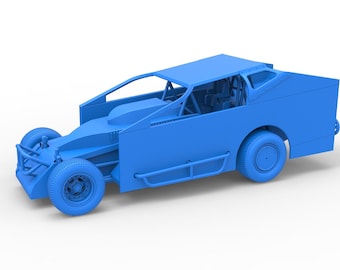3D Printed 1:25 Scale Northeast Dirt Modified Model kit