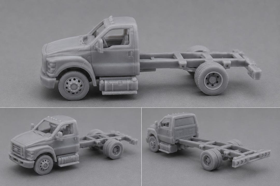 C Lab Model Kit 3D Printed F-650 Regular Cab Model Kit - Etsy