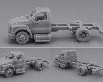 Kit de modelo de cabina regular F-650 impreso en 3D