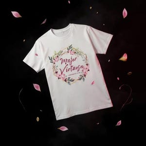Mujer Virtuosa Frase Cristiana para Camisas y mas SVG PNG Frases Dios SVG image 4
