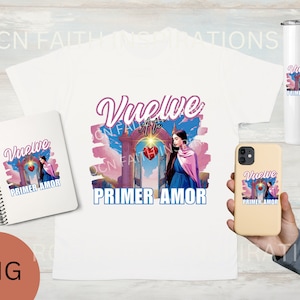 Design inspirant de Jésus en SVG/PNG pour t-shirts, cadeaux, gobelets - Return to Your First Love, vuelve