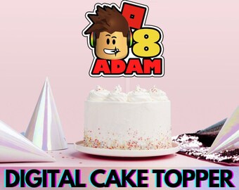 Roblox Printable Cake Topper - Etsy Ireland