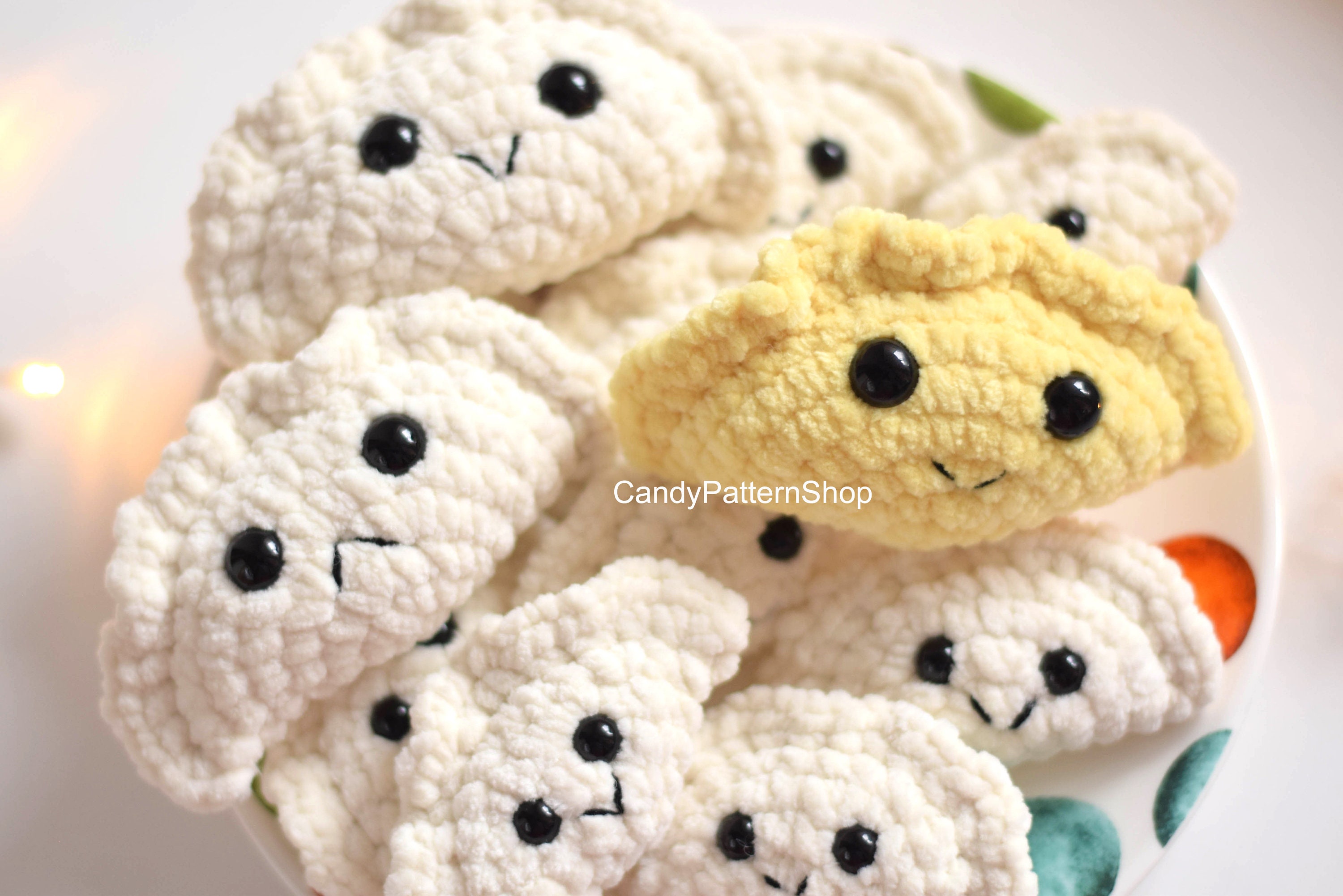 Amigurumi Pattern Bundle: Crochet Mushrooms Pattern, Kawaii Amigurumi  Pattern, Crochet Gifts for Children, Crochet Play Food Pattern 