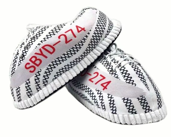 zebra sneaker slippers