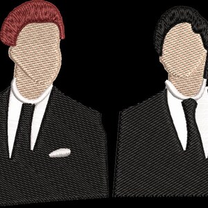 2 Boys The Office embroidery design pes jef hus xxx dst vp3