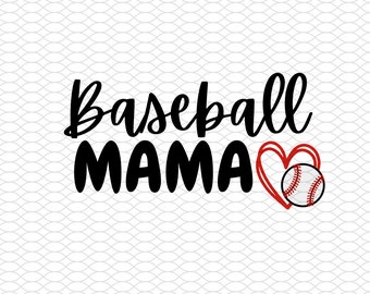 Baseball Mama- SVG- Cut File- Digital Download- mom svg- cricut