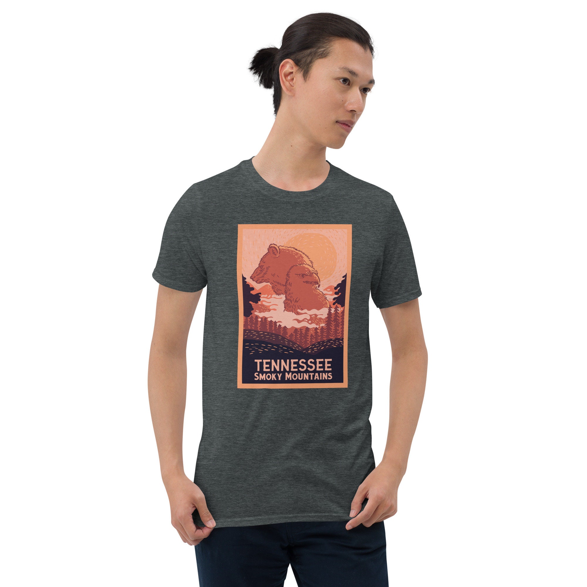 Tennesee Smokey Mountains Short-sleeve Unisex T-shirt Smokey - Etsy