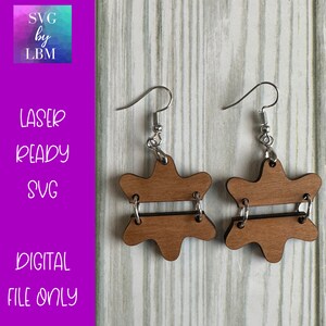 Funky Earrings SVG, Glowforge Earrings, Earring SVG, Earring SVG Bundle, Funky Earrings