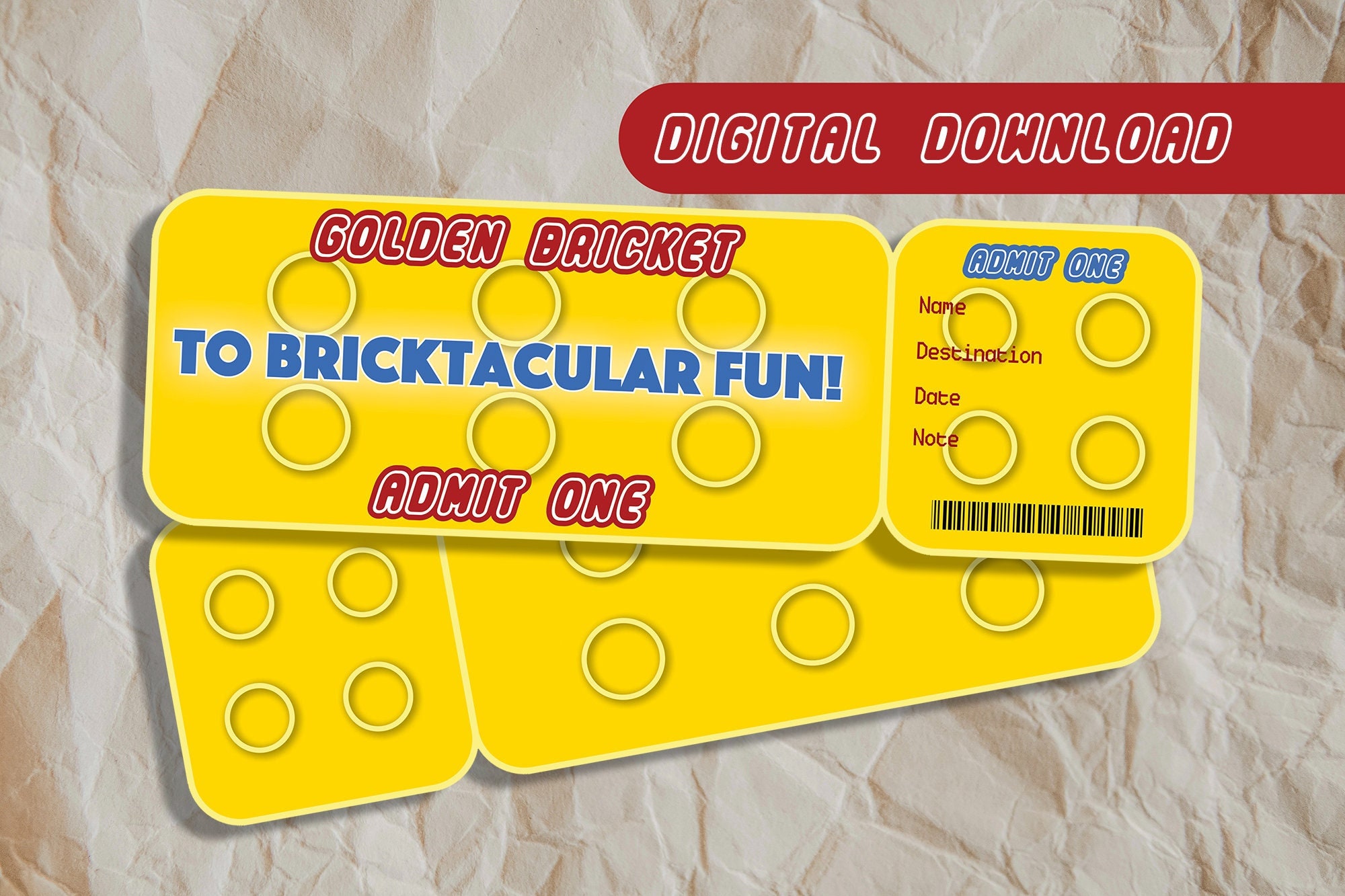 Legoland Tickets - Etsy UK