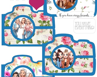 Camera Card SVG Template: DIY Photo Card (Digital Download)