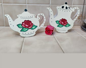 Teapot SVG Bundle: Layered Papercut Pattern (Digital Download)