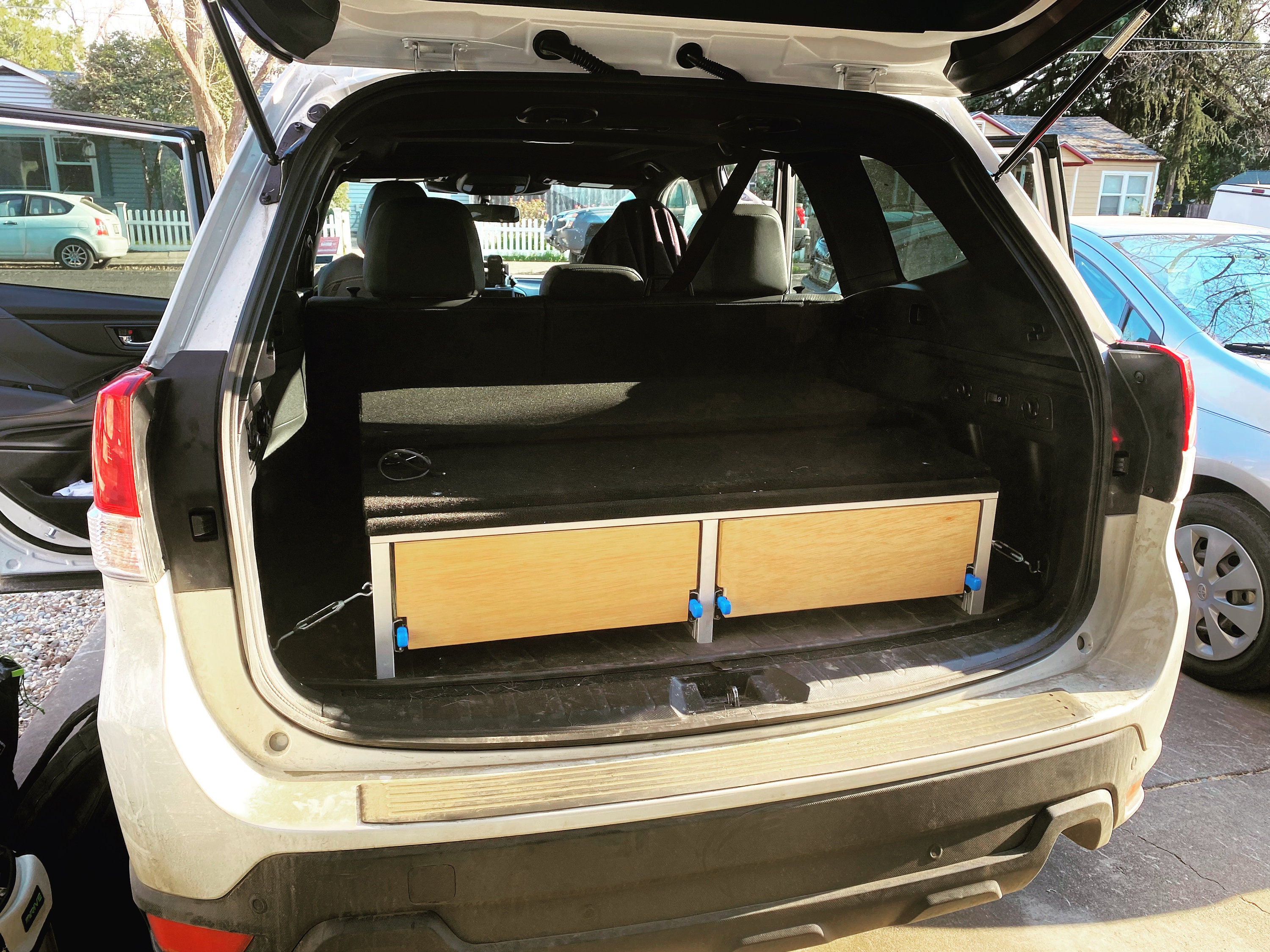 Subaru Forester Camper Conversion Kit, Bed Platform, Heavy Duty Drawers,  Aluminum - Etsy Israel