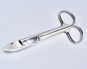 Nouveaux ciseaux à ongles de 4 po. en acier inoxydable chirurgical