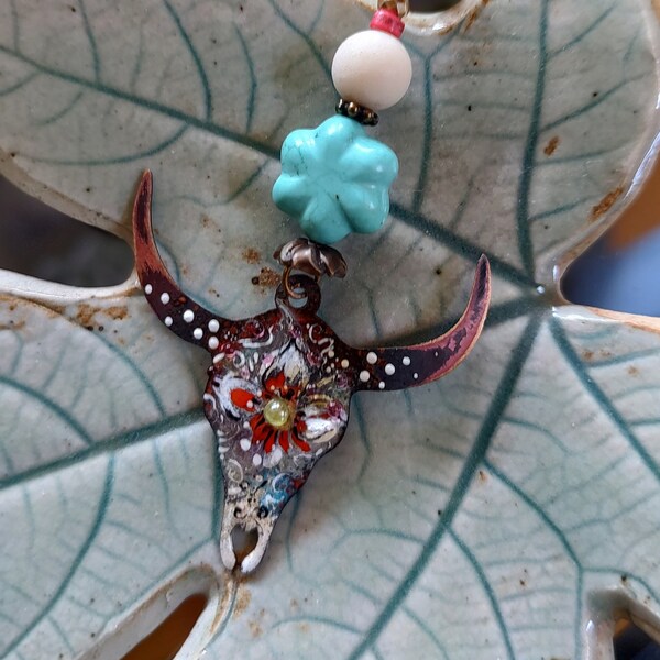 Bull Skull Chain - Etsy