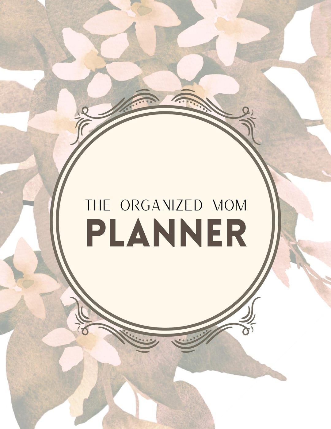 Busy Mom Planner Printable | Daily & Weekly Organizer for Moms | Meal ...