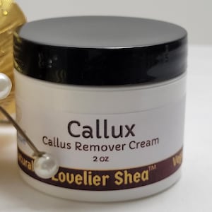 2-Pack Lovelier Shea Callux Pedicure Callus Remover Cream, 100% Vegan, 4 oz total