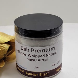 Lovelier Shea Thrice-Whipped Shea Butter, 8 oz