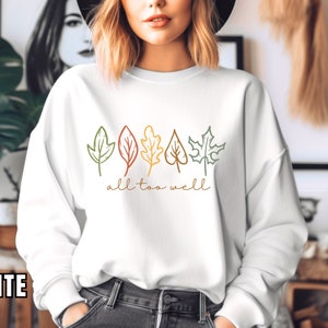 All Too Well Fall Leaves Sweatshirt