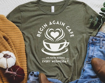 Chemise Begin Again, Chemise Taylor, Begin Again Cafe, Taylor Merch, Album 1.9.8.9, Album LVR, Eras Concert Tour, Rep Merch, Cruel Summer, ATW